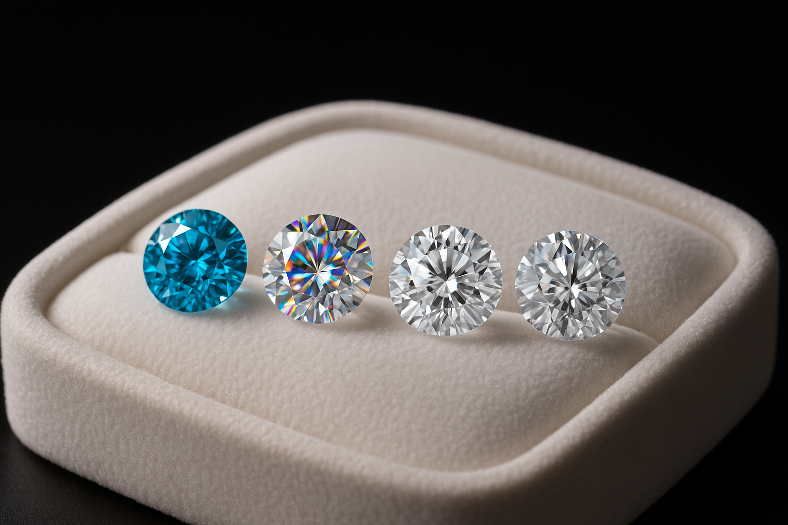 Gemstones - Zircon - Moissanite - Cultured Diamonds - Natural Diamonds